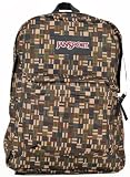 Jansport Classic Student Backpack in Jah Green Candy Style and Sparkling Skull Cap Set