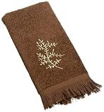 Avanti Greenwood Fingertip Towel, Mocha