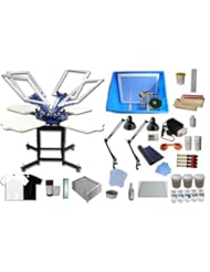Art and Craft Supply: 4-4 Color T-shirt Screen Printing kit E - 006948 - Artdid
