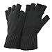 FLOSO® Mens Winter Fingerless Gloves