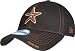 New Era Houston Astros Neo Fitted Baseball Cap (Black, Medium/Large)