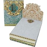 L Monogram Jewel and Gold Foil Embellished Pocket Note Pads, One or Three, Single