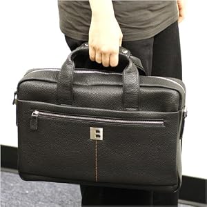 Luxurious Executive Faux Leather Briefcase Bag for HP 1035NR 10.2-Inch Netbook