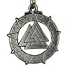 Valknut Warrior's Knot Pendant Valkyrie Viking Pendant Asatru Jewelry