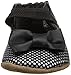Robeez Girls' Spotted Shannon Mary Jane, Black, 6-12 Months M US Infant