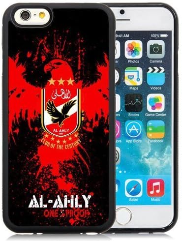 Unique DIY Designed Case For iPhone 6 4.7 Inch TPU With Soccer Club Al Ahly 01 Football Logo Cell Phone Case