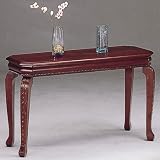Cherry Finish Sofa Table By Coaster Furniture