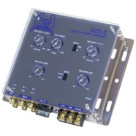 Blitz Audio 2-Way Electronic Crossover Network w/Remote Subwoofer Level Control BZX2 - Crossover