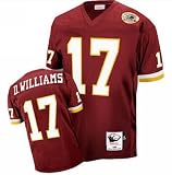 Washington Redskins NFL Jersey Doug Williams #17 Red Throwback Jersey Size 52