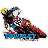 Troy Lee Designs Townley Stickers Motocross Motorcycle Graphic Kit Accessories