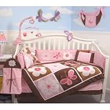 13 Piece Floral Garden Baby Crib Nursery Bedding Set