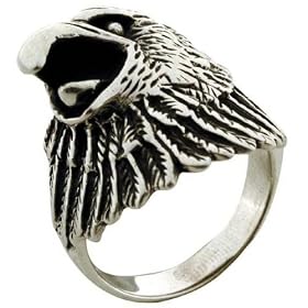Eagle Head Sterling Silver Ring Eagle Head - Sterling Silver Ring