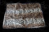 Favorite Pet Products Tiger Dreamz Luxury Bed 24 by 19, Jaguar with Fleece Back