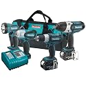 Makita LXT421 18-Volt LXT Lithium-Ion 4-Piece Combo Kit