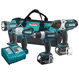 Makita LXT421 18-Volt LXT Lithium-Ion 4-Piece Combo Kit