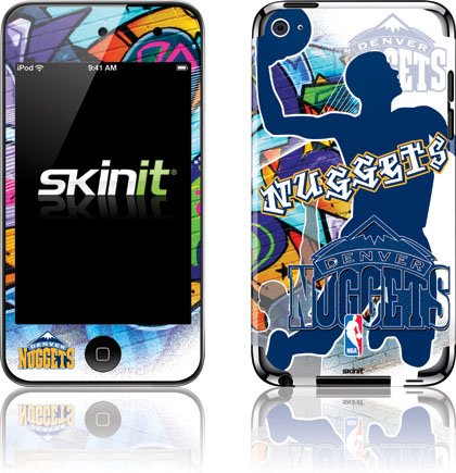 Skinit Denver Nuggets Urban Graffiti Vinyl Skin for iPod Touch (4th Gen)