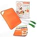 MasterChef Junior Knife & Cutting Board Set-Includes Real Cutting Tools & 15 Cooking Childrens Baking Recipes-Homemade Baking Party, Kids Gift