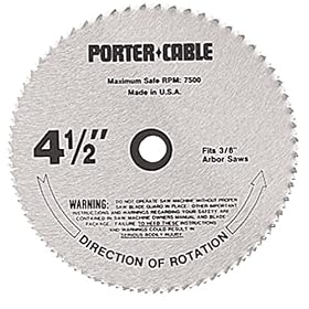 Porter Cable 12122 4-1 2-Inch 80 Tooth Laminate and Light Sheet Metal Cutting Trim Saw... by Porter-Cable