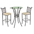 3-pc. Italian Bistro Set- Rustic Coffee