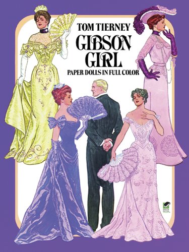 gibson girl paper dolls dover victorian paper dolls