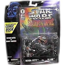 1996 Hasbro Star Wars Shadows of the Empire Boba Fett vs. IG-88 Action Figure