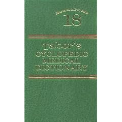 Taber's Cyclopedic Medical Dictionary (18th ed)
