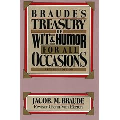Braude's Treasury of Wit and Humor