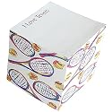 I Love Tennis Paper Memo Cube