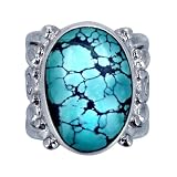 Sterling Silver Turquoise Ring by Sajen