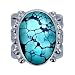 Sterling Silver Turquoise Ring by Sajen