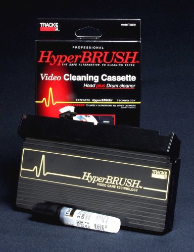 TRACKMATE TM270B Hyperbrush Vhs Vcr Drum and Head Cleaner