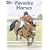 Favorite Horses Coloring Book (Dover Coloring Book)