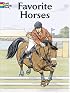 Favorite Horses Coloring Book (Dover Coloring Book)