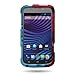 CoverON® Slim Hard Case for ZTE Reef N810 with Cover Removal Tool - (Pink Blue Butterfly)