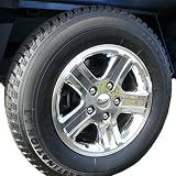 2006-2008 Dodge Ram Chrome Wheel Cover Skins 17 inch