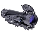 Firefield FF26014T Tactical Night Vision Rifle Scope with Internal Focusing, 2.5 x 50