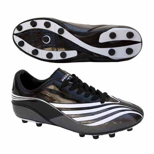 Vizari Genoa M Soccer Cleats BLACK/WHITE/SILVER 7