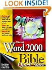 Microsoft� Word 2000 Bible