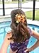 Thanksgiving Fall Large Boutique Hair Bow Toddler Girl Brown Orange