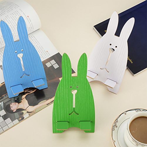 Dasteck Creative Cell Phone Holder Tablet Stand for All Cell Phones & Tablet - White