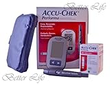 Accu Chek Performa Glucometer Kit with 110 Test Strips