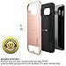 Galaxy S7 Edge Case Rose Gold, Beautifully Protected by Knooop. Stylish Advanced Protection Cell Phone Covers - Improved Shock Absorption - Ultra Slim
