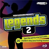 Zoom Karaoke CD+G - Legends Volume 2 - 20 Jazz/Swing Tracks [Card Wallet]