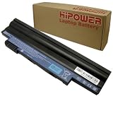 Hipower Laptop Battery For Acer Aspire One AOD255E-13808 AOD255E-13813 AOD255E-13849 AOD255E-13865 AOD255E-13877 AOD255E-13899 AOD255E-13DKK AOD255E-1482 AOD255E-1610 AOD255E-1643 AOD255E-1664 AOD255E-1802 AOD255E-1858 AOD255E-2659 AOD255E-2677 Laptop Notebook Computers Black on sale