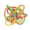Manhattan Toy Winkel Color Burst Rattle and Sensory Teether Activity Toy