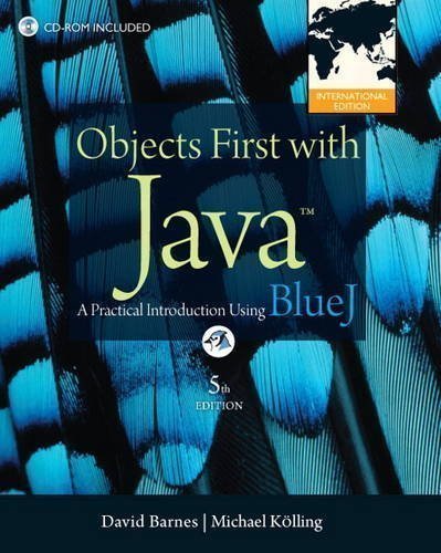 Objects First with Java: A Practical Introduction Using BlueJ by Barnes, David J., K?ling, Michael [30 September 2011]