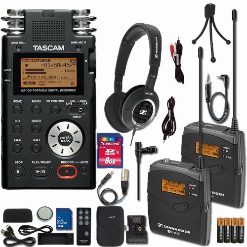 Tascam DR100 EW112pg3 Wireless Recording A-Band