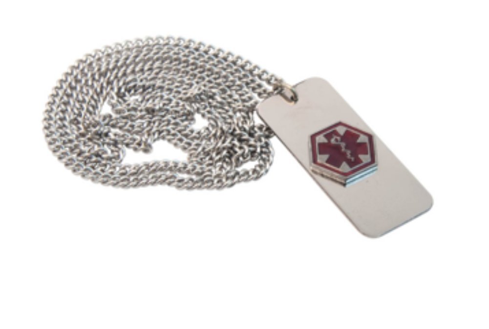 Amazon.com: Medical Alert Emergency ID Necklace -