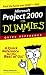 Book Microsoft Project 2000 for Dummies Quick Reference