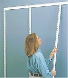 John Sterling Dual-Trak 48-Inch Adjustable Wall Standard #0120-48WT
